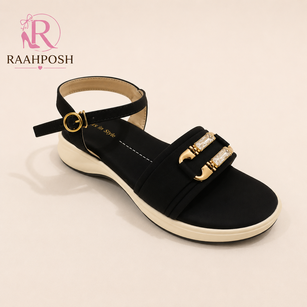 Raahposh Luxe Comfort Sandals for Women – Soft Cushioned