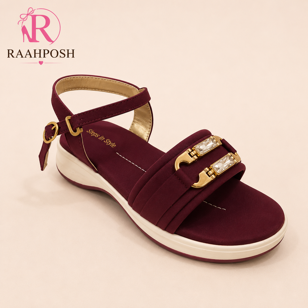 Raahposh Luxe Comfort Sandals for Women – Soft Cushioned