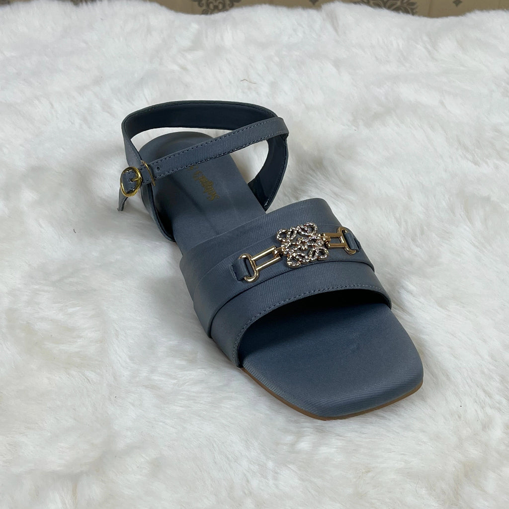 Raahposh Women’s Embellished Strap Sandals – Comfortable Ladies Flats in 4 Colors